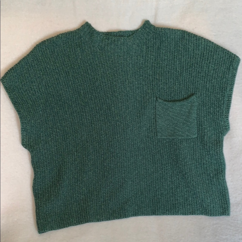 Free People Short Sleeve Sweater